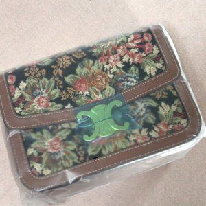 ❥women new bag red flower with yellow skin❥